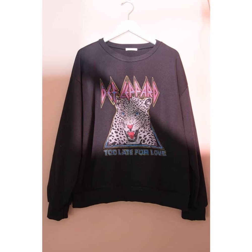 🆕 Def Leppard Graphic Sweatshirt